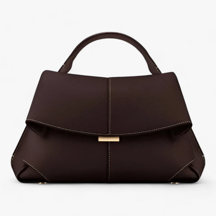 Feravini | Elegante Leren Handtas-Handtassen-Calora-Bordeaux-Calora