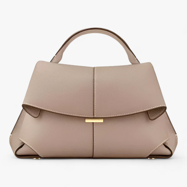 Feravini | Elegante Leren Handtas-Handtassen-Calora-Grijs-Calora