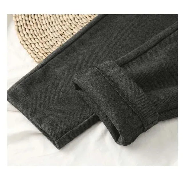 Fiorella | Klassieke Wollen Dames Pantalon-Pantalons-Calora-Zwart-S-Calora