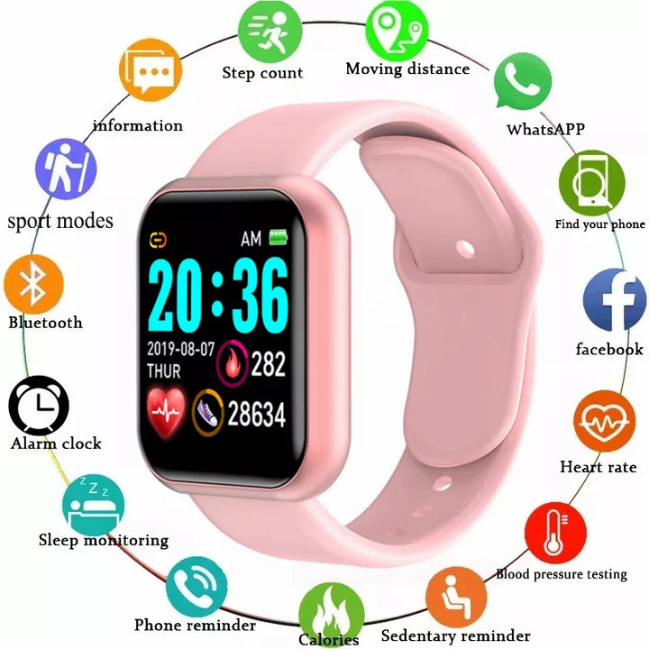 FitLifestyle | Multifunctionele Smartwatch met Sportfuncties-Elektronica/Gadgets-Calora-Groen-Calora