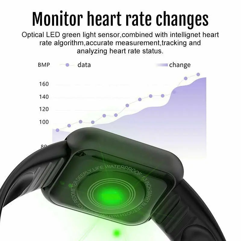 FitLifestyle | Multifunctionele Smartwatch met Sportfuncties-Elektronica/Gadgets-Calora-Groen-Calora