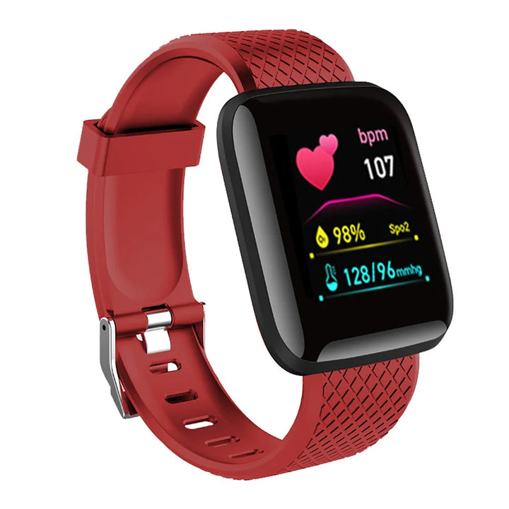 FitLifestyle | Multifunctionele Smartwatch met Sportfuncties-Elektronica/Gadgets-Calora-Rood-Calora