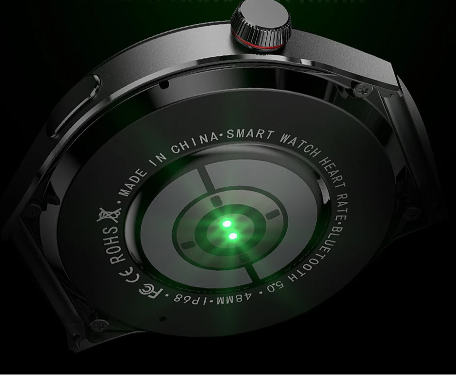 FitPulse | Smart Watch met Gezondheid Monitor en Bluetooth Bellen-Horloges-Calora-Zwart-Calora