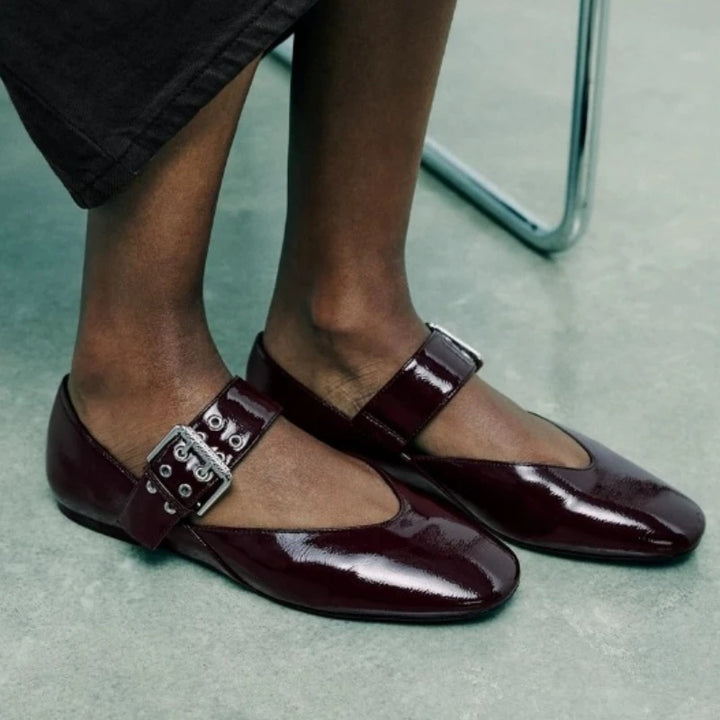 CALORA_ Flats Espadrilles voor Vrouwen met Retro Luipaard Print