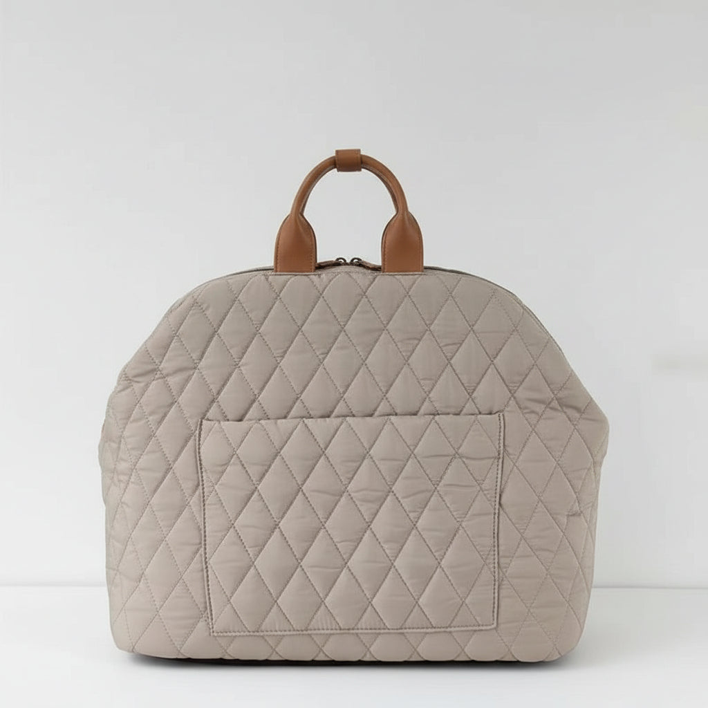 Fluffyheaven | Luxe Honden Reis Draagtas-Handtassen-Calora-Beige-M-Calora