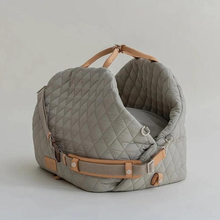 Fluffyheaven | Luxe Honden Reis Draagtas-Handtassen-Calora-Roze-M-Calora