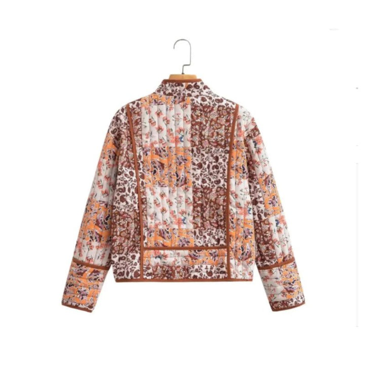 Freya | Kleurrijk Vintage Lente Vest-Blazers & Vesten-Calora-Blauw-S-Calora