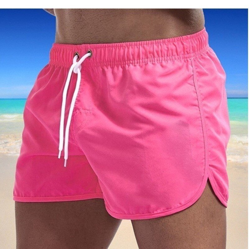 Furius | Comfortabele Zwembroek - Elastische tailleband-Zwemkleding-Calora-Roze-S-Calora