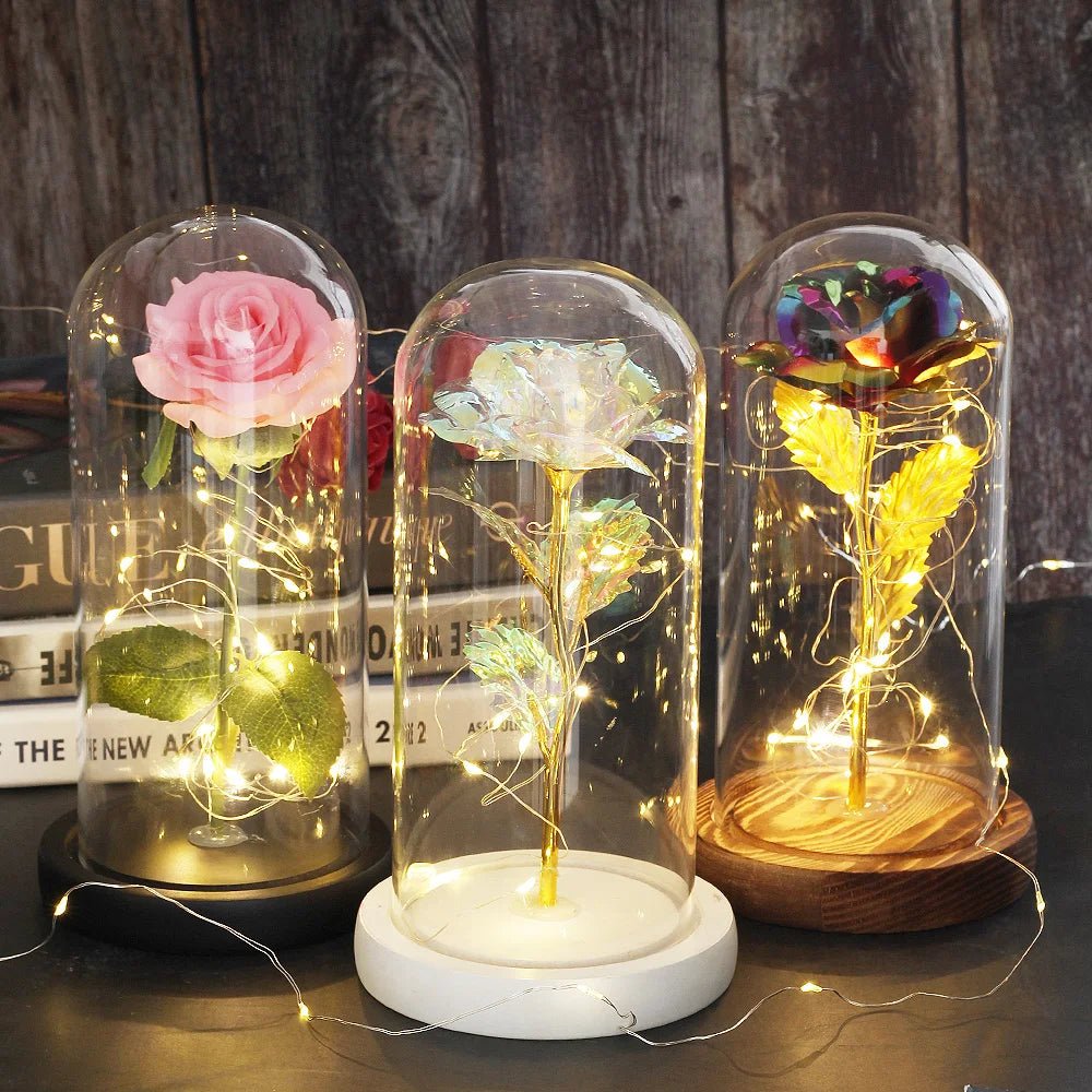 Galaxy | Liefde Roos Lamp-Home Decor-Calora-Rood-Calora