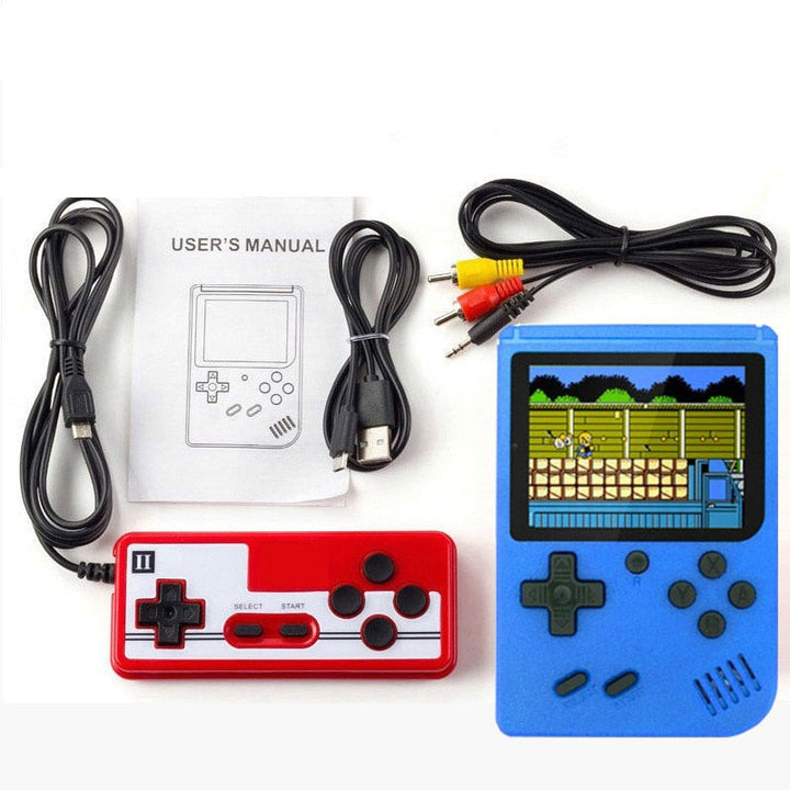 Gamexcape | 400-In-1 Retro Console + TV-Aansluiting - 2 Spelers-Elektronica/Gadgets-Calora-Blauw-Calora