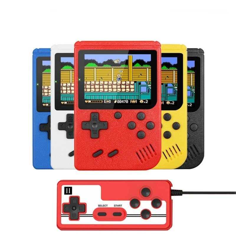 Gamexcape | 400-In-1 Retro Console + TV-Aansluiting - 2 Spelers-Elektronica/Gadgets-Calora-Rood-Calora