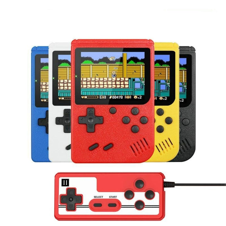 Gamexcape | 400-In-1 Retro Console + TV-Aansluiting - 2 Spelers-Elektronica/Gadgets-Calora-Rood-Calora