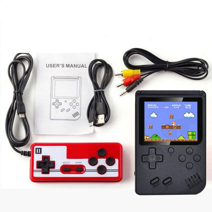 Gamexcape | 400-In-1 Retro Console + TV-Aansluiting - 2 Spelers-Elektronica/Gadgets-Calora-Zwart-Calora