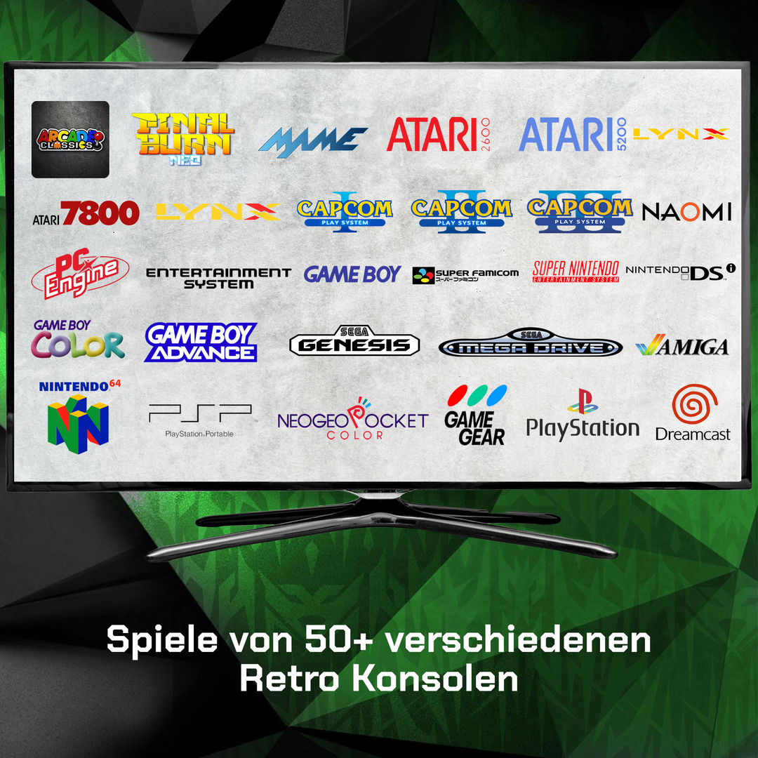 Gamexcape G11 Pro | Retro Gameconsole met Controllers-Elektronica/Gadgets-Calora-2 Spelers-Calora