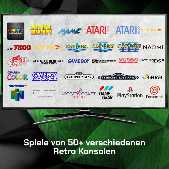 Gamexcape G11 Pro | Retro Gameconsole met Controllers-Elektronica/Gadgets-Calora-2 Spelers-Calora