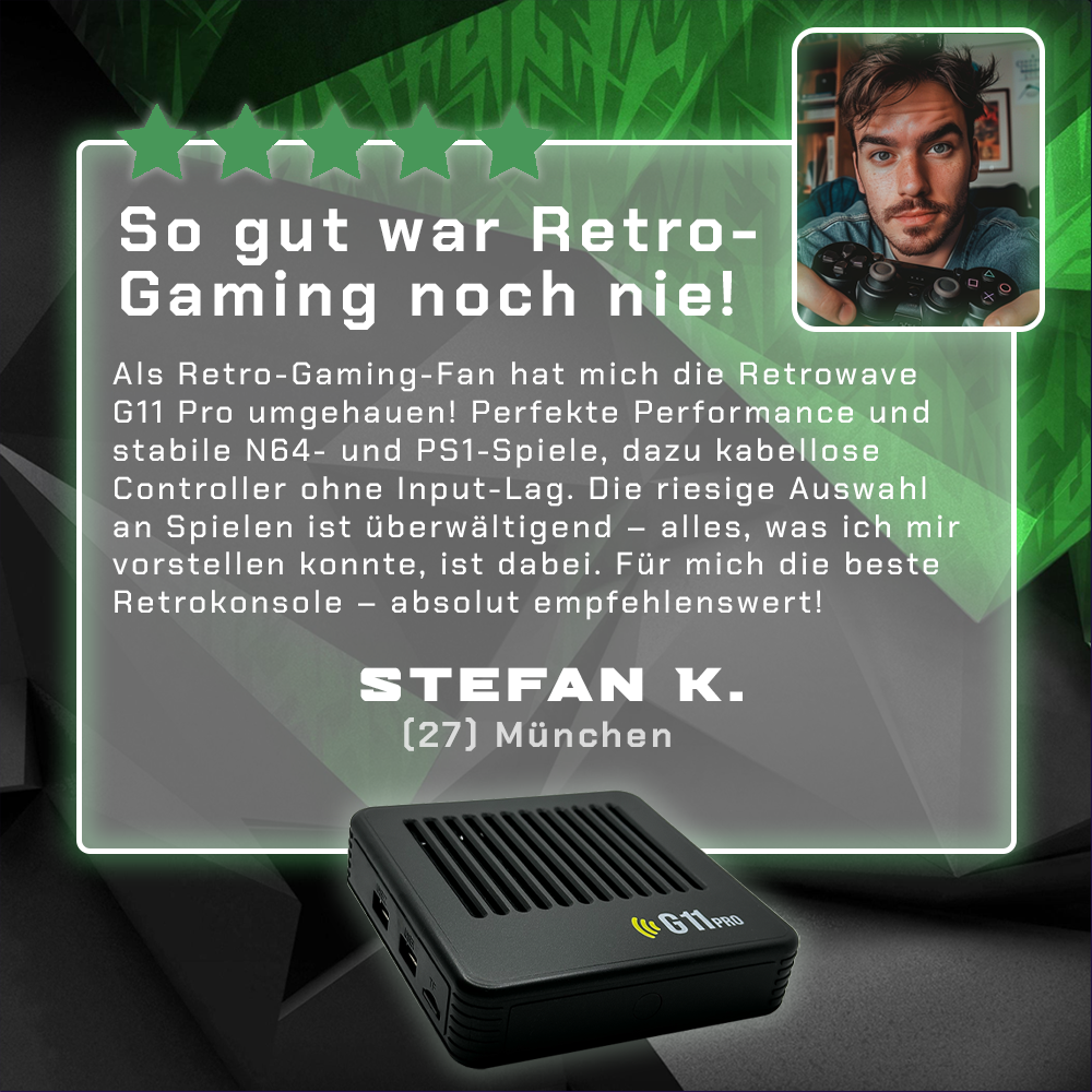 Gamexcape G11 Pro | Retro Gameconsole met Controllers-Elektronica/Gadgets-Calora-2 Spelers-Calora