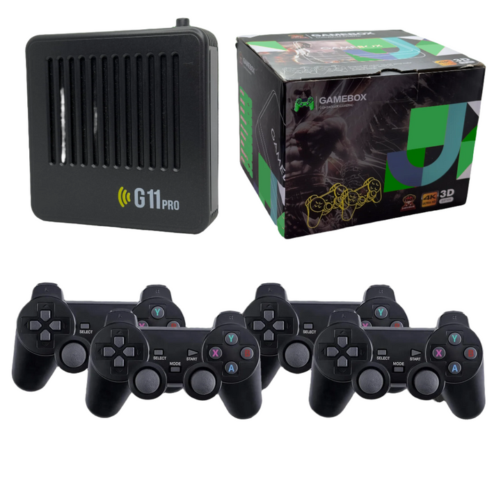 Gamexcape G11 Pro | Retro Gameconsole met Controllers-Elektronica/Gadgets-Calora-4 Spelers-Calora