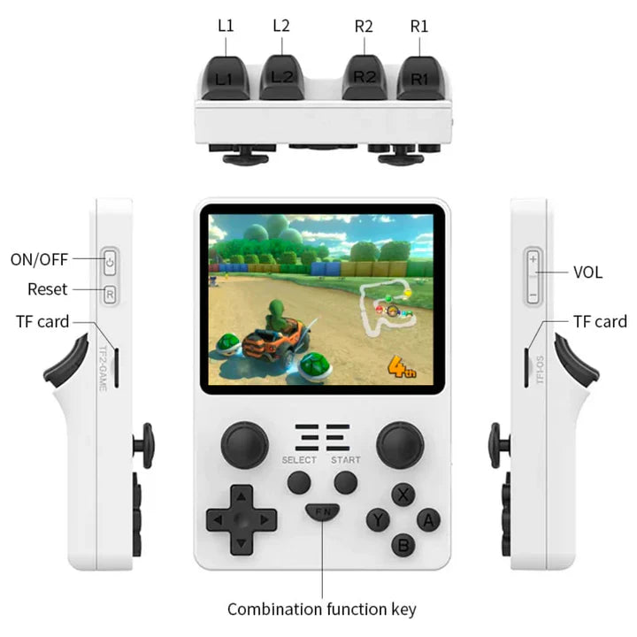 Gamexcape V2 | Retro Plug-and-Play Videogameconsole met 25.000 Games-Elektronica/Gadgets-Calora-Zwart-Calora