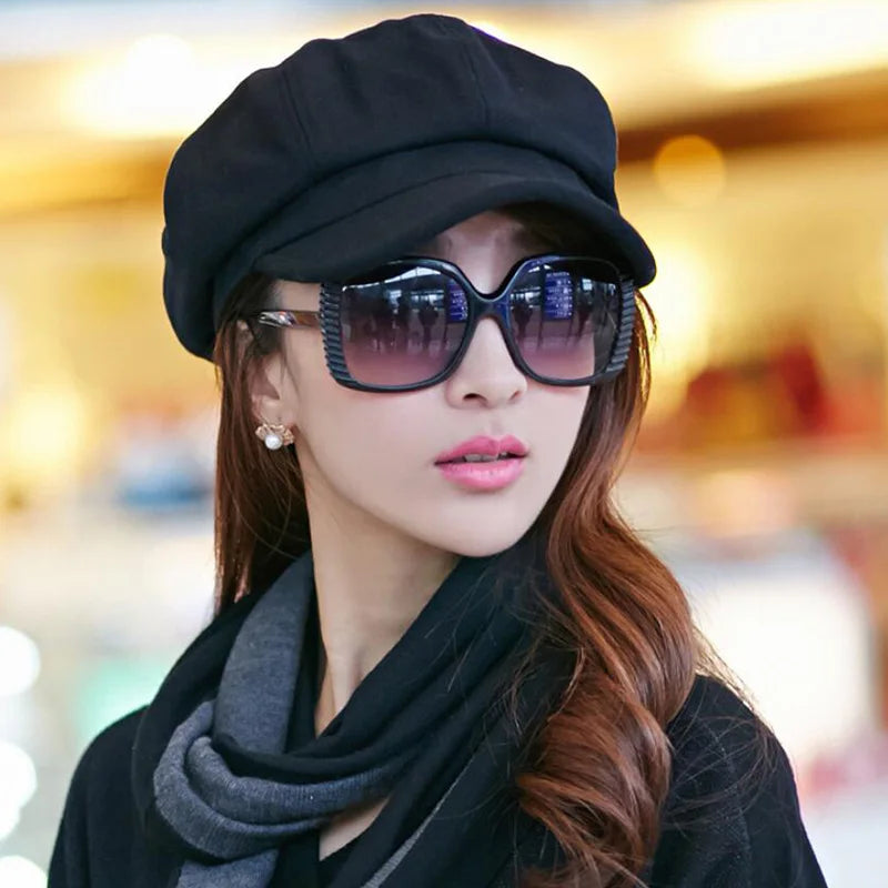 Gatsby Hoed | Elegante Vrouwen Newsboy Cap voor Elk Seizoen-Petten-Calora-Roze-Calora