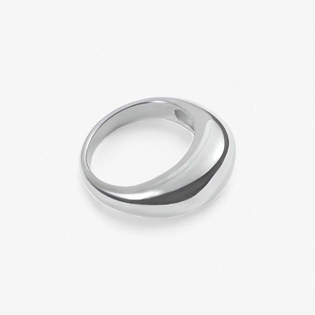 Geometrische Gouden Ring-Ringen-Calora-Zilverkleur-5-Calora
