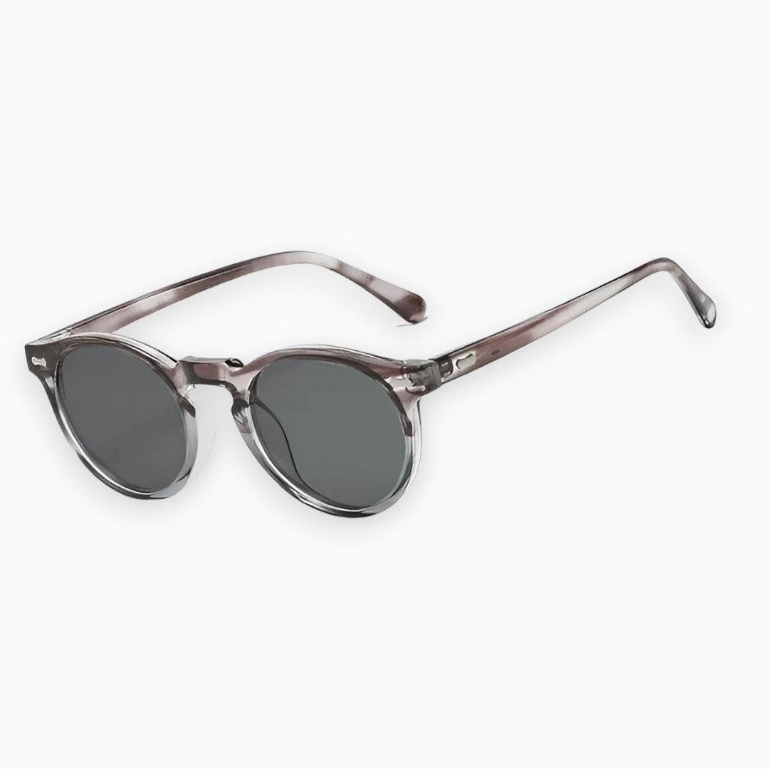 Gepolariseerde Vintage Glam Zonnebril met UV-bescherming en Trendy Montuur-Elektronica/Gadgets-Calora-Grijs-Calora
