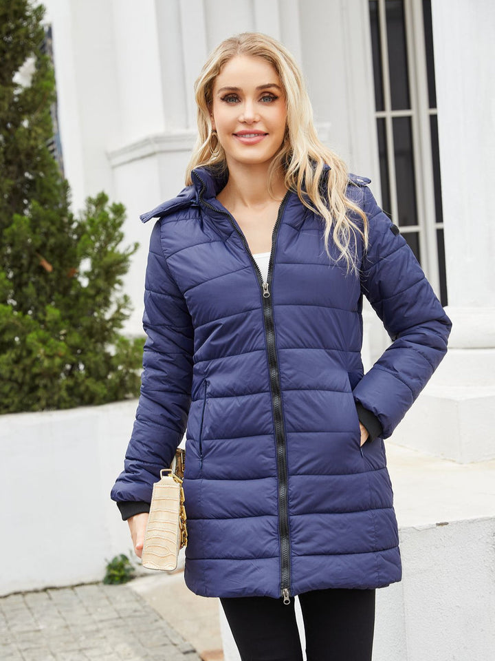 CALORA_ Gewatteerde Winterjas voor Comfort en Warmte