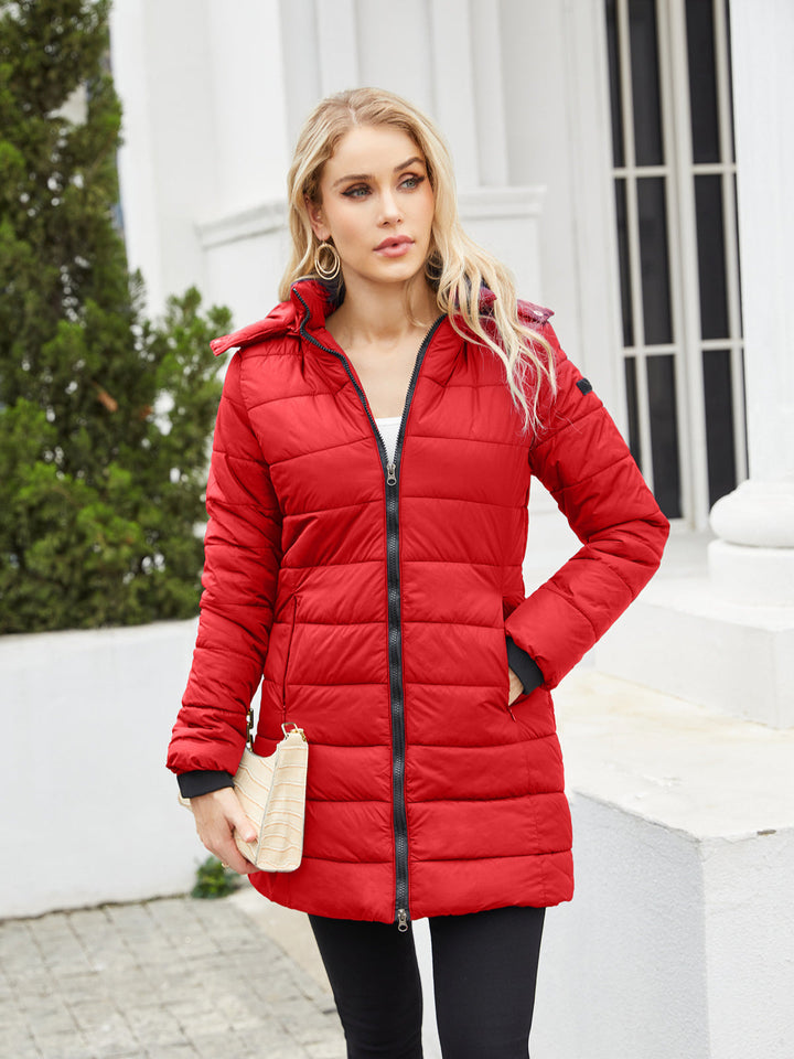 CALORA_ Gewatteerde Winterjas voor Comfort en Warmte
