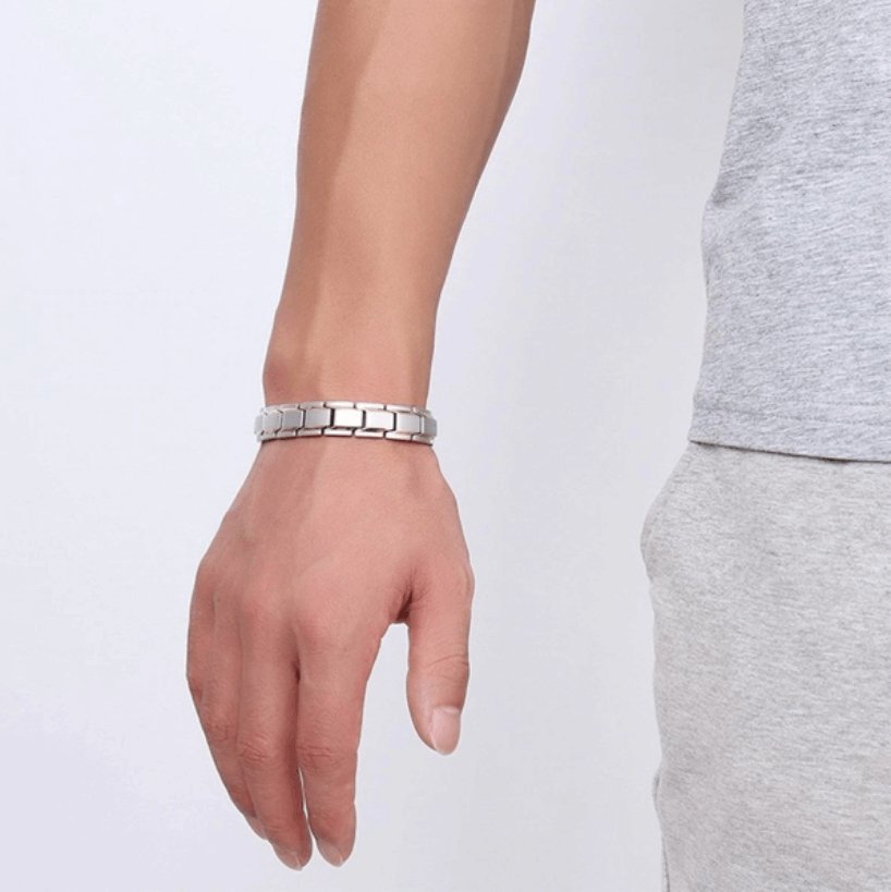 Gleamora | Magnetische Gezondheid Armband-Armbanden-Calora-Zwart-Goud-Calora