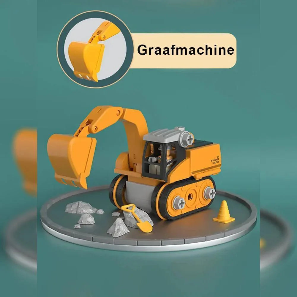 CALORA_ Graafmachine Avontuur Educatief Speelgoed Jonge Ingenieurs