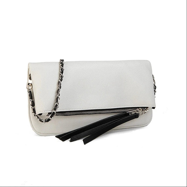 Grandioso | Classy Schoudertas-Schoudertassen-Calora-Wit-27x2x15cm-Calora
