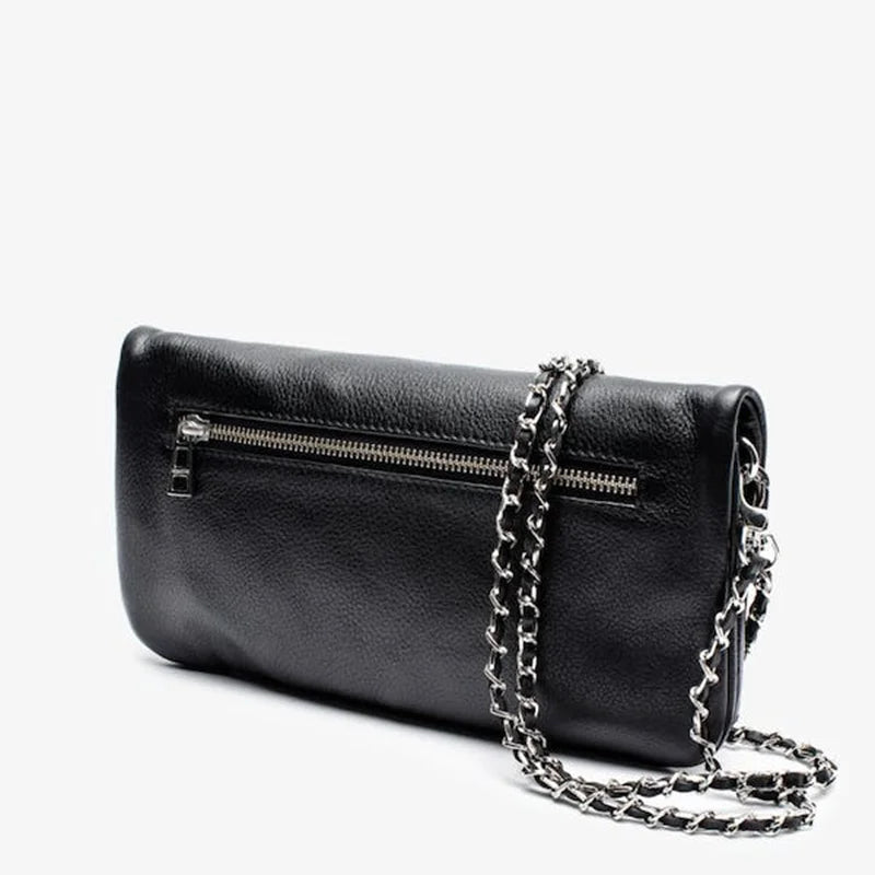 Grandioso | Classy Schoudertas-Schoudertassen-Calora-Zwart-27x2x15cm-Calora