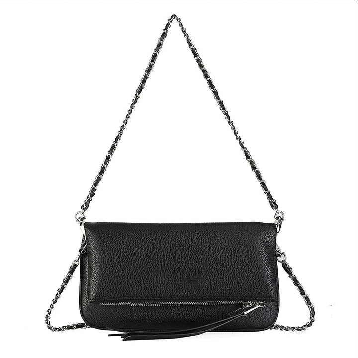 Grandioso | Classy Schoudertas-Schoudertassen-Calora-Zwart-27x2x15cm-Calora