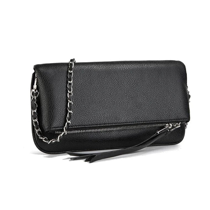 Grandioso | Classy Schoudertas-Schoudertassen-Calora-Zwart-27x2x15cm-Calora