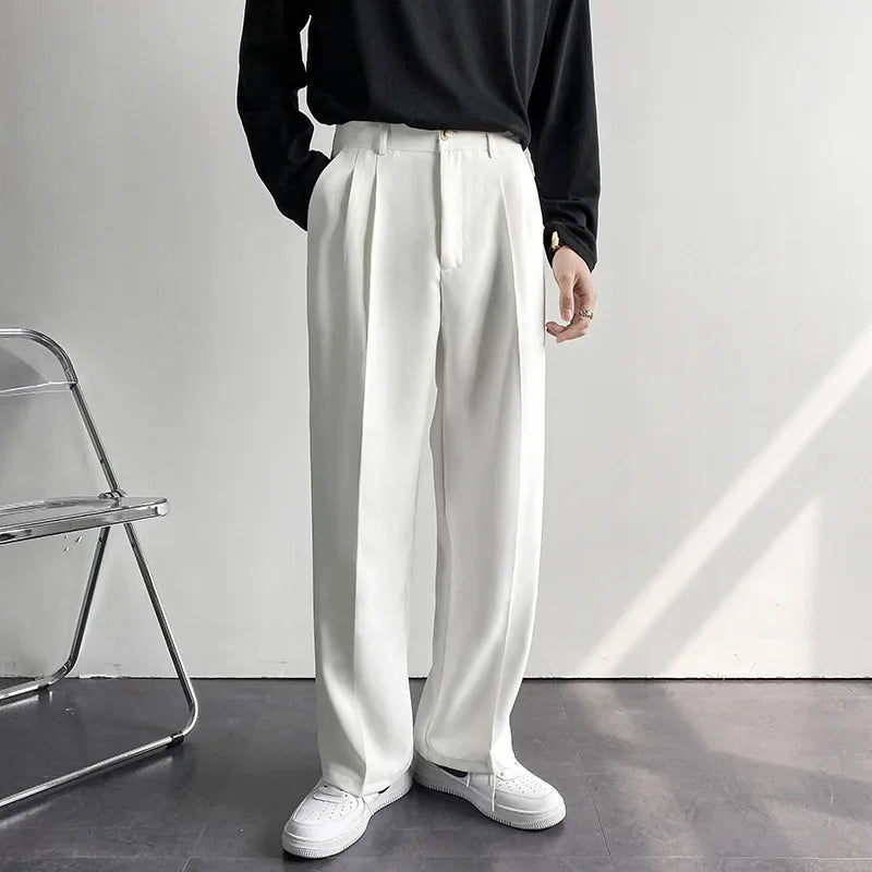 Graziano | Modieuze Rechte Pantalon Broek Heren-Pantalons-Calora-Donkergrijs-S (30)-Calora