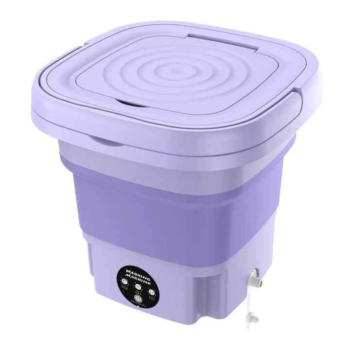 Hadro Max | Vouwbare Draagbare Mini Wasmachine voor Kleding, Sokken en Ondergoed-Elektronica/Gadgets-Calora-Groen-Calora
