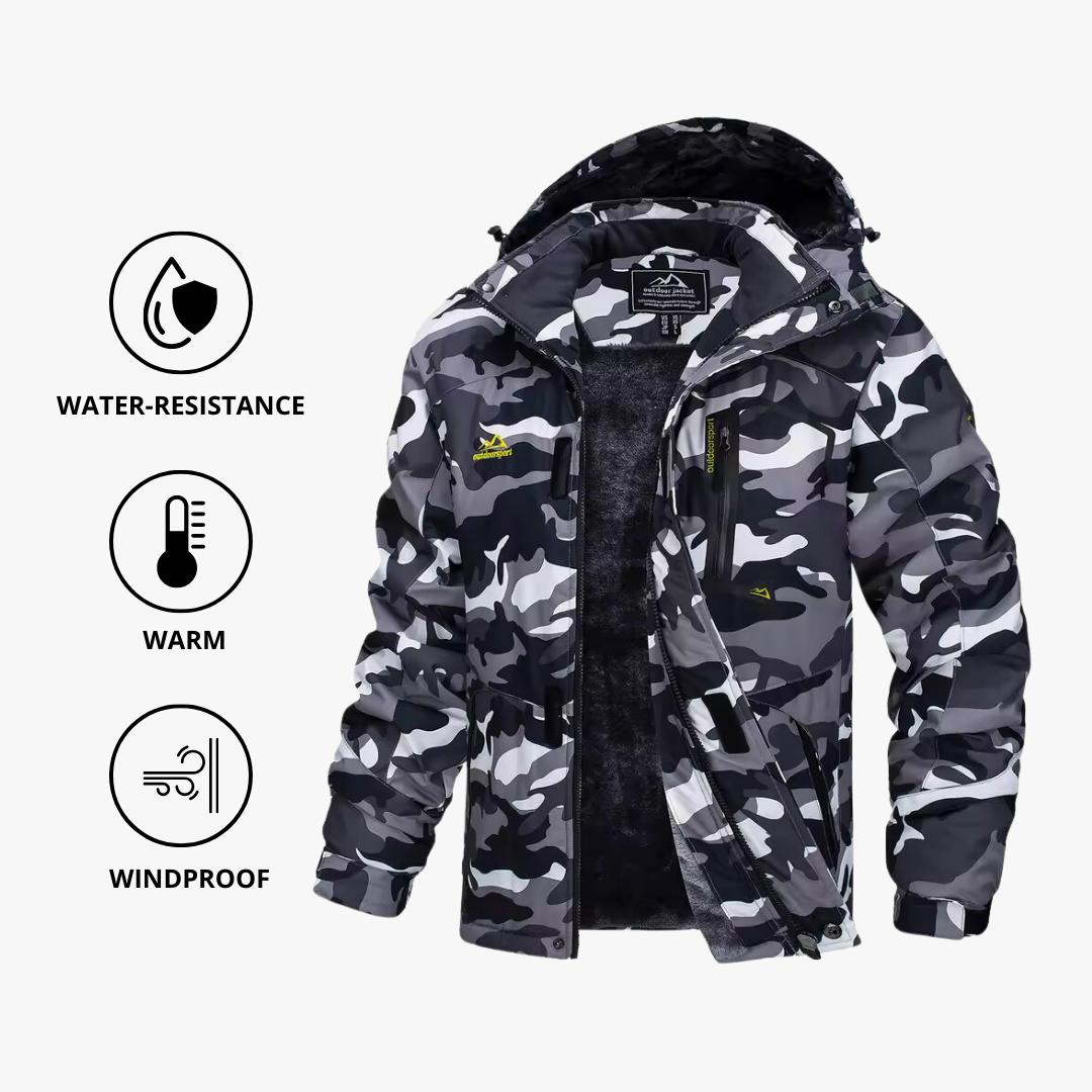 CALORA_ Hawken | Warme Waterdichte Winter Jas voor Koude Dagen en Stijl