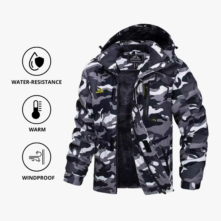 CALORA_ Hawken | Warme Waterdichte Winter Jas voor Koude Dagen en Stijl