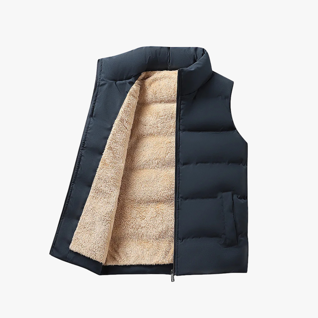 CALORA_ Hawken | Wollen Warme Bodywarmer voor Comfort en Stijl
