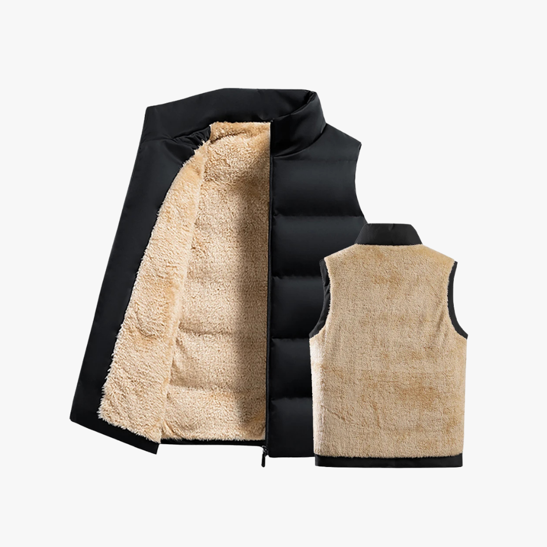 CALORA_ Hawken | Wollen Warme Bodywarmer voor Comfort en Stijl