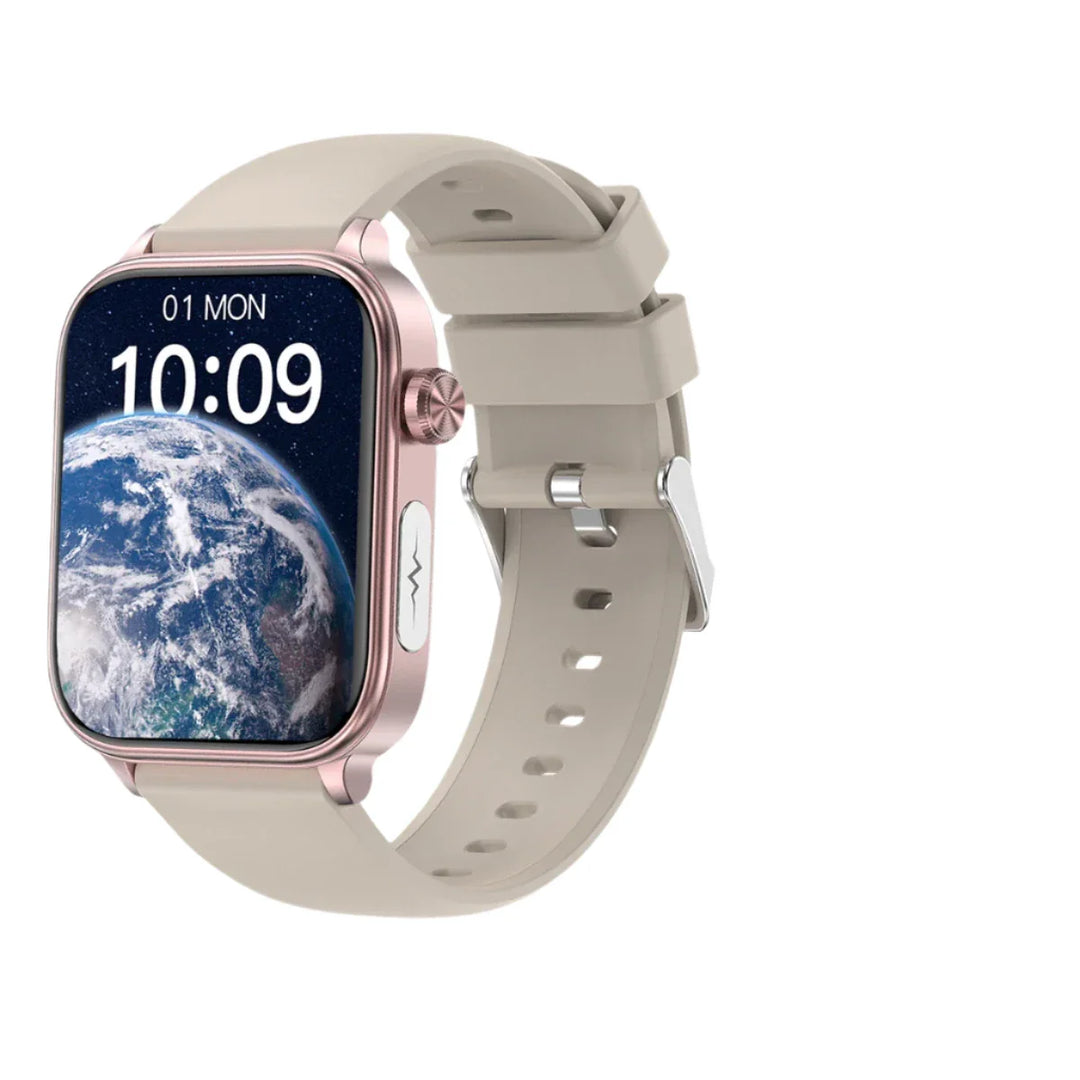 HealthPulse | Smartwatch voor Gezondheidsmonitoring en Stijl-Elektronica/Gadgets-Calora-Grijs-Calora