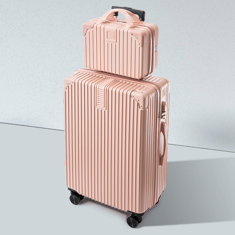 CALORA_ Helsher | Retro Aluminium Frame Bagage Koffer met Grote Capaciteit en Combinatieslot
