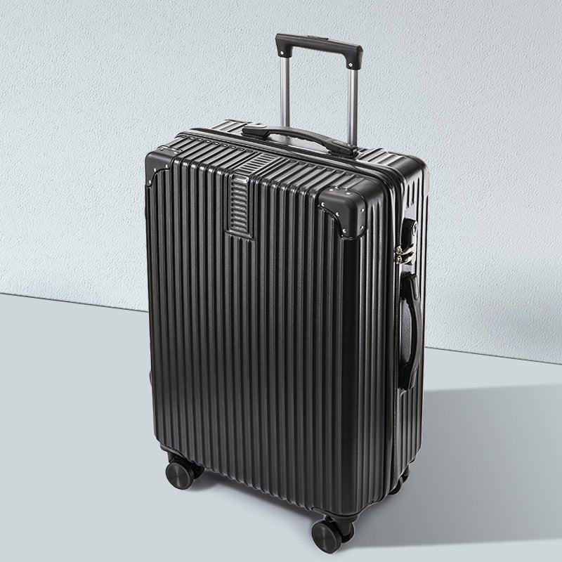 CALORA_ Helsher | Retro Aluminium Frame Bagage Koffer met Grote Capaciteit en Combinatieslot