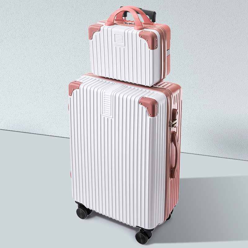 CALORA_ Helsher | Retro Aluminium Frame Bagage Koffer met Grote Capaciteit en Combinatieslot