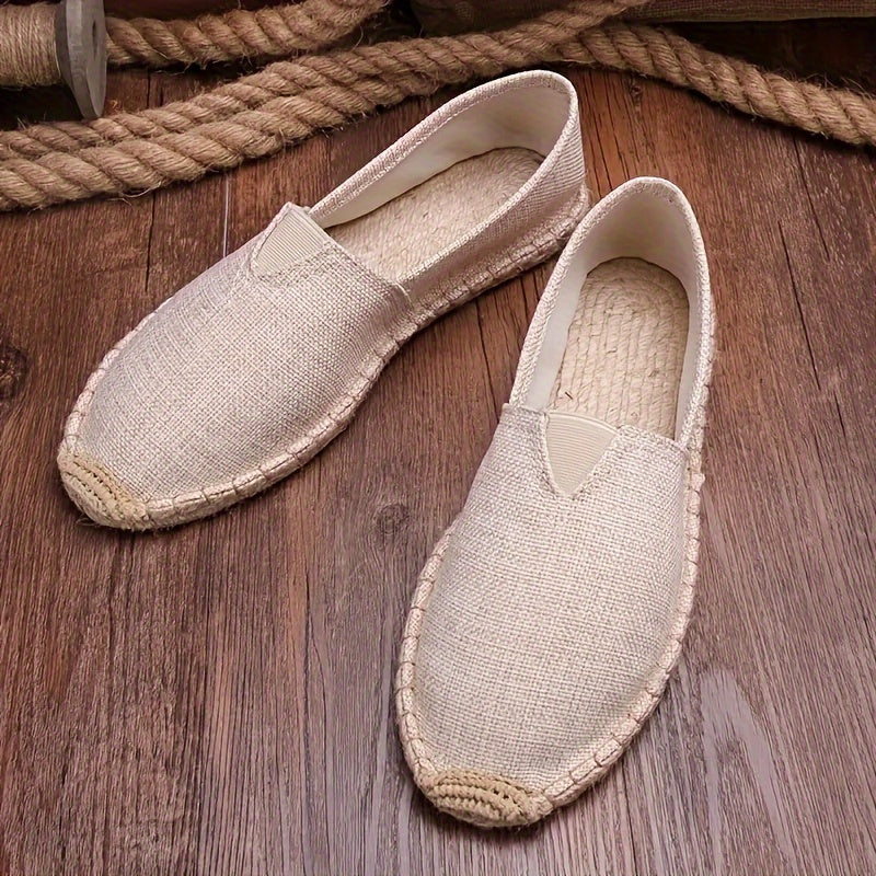 CALORA_ Heren Espadrilles Loafers Lichtgewicht Casual Instapschoenen Comfortabel