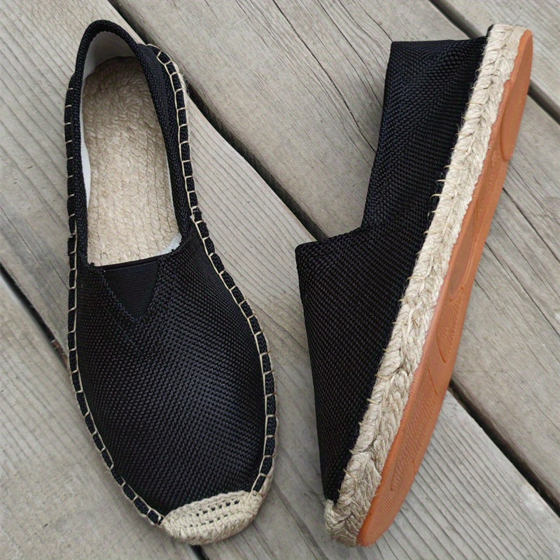 CALORA_ Heren Espadrilles Loafers Lichtgewicht Casual Instapschoenen Comfortabel
