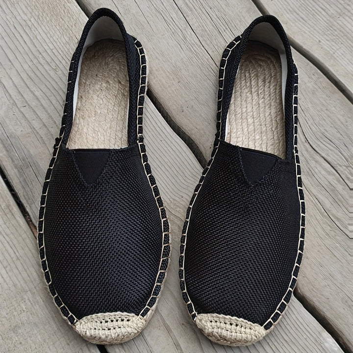 CALORA_ Heren Espadrilles Loafers Lichtgewicht Casual Instapschoenen Comfortabel