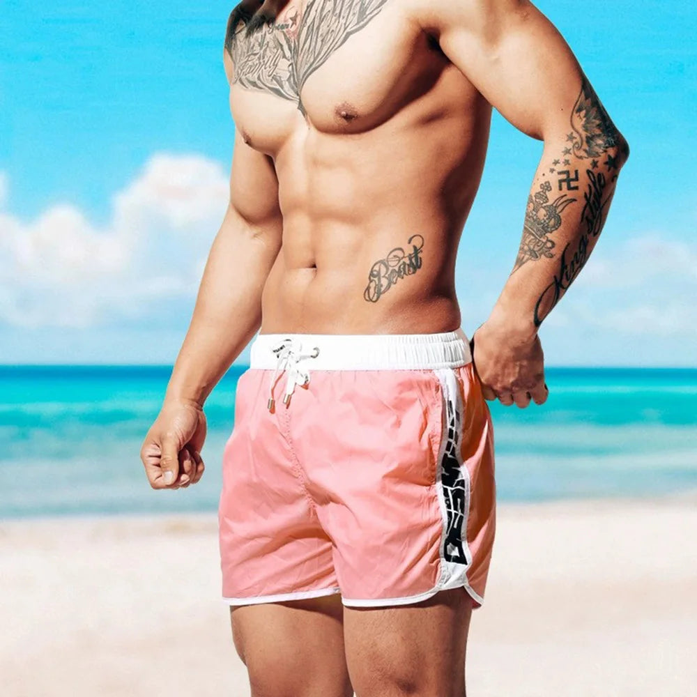 CALORA_ Heren Strandshort Korte Zwembroek voor Sportieve Zomer Mode