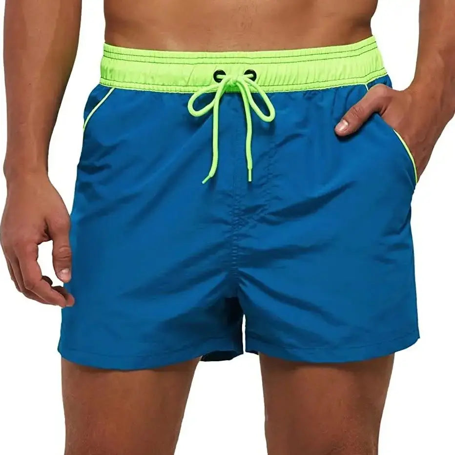 CALORA_ Heren Zomer Zwembroek Snel Droog Surf Short met Elastische Taille