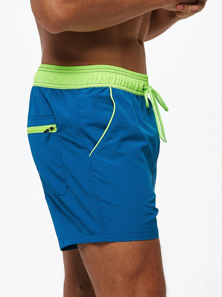 CALORA_ Heren Zomer Zwembroek Snel Droog Surf Short met Elastische Taille