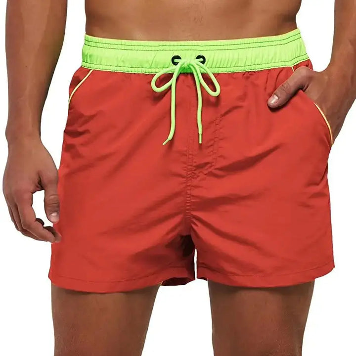 CALORA_ Heren Zomer Zwembroek Snel Droog Surf Short met Elastische Taille